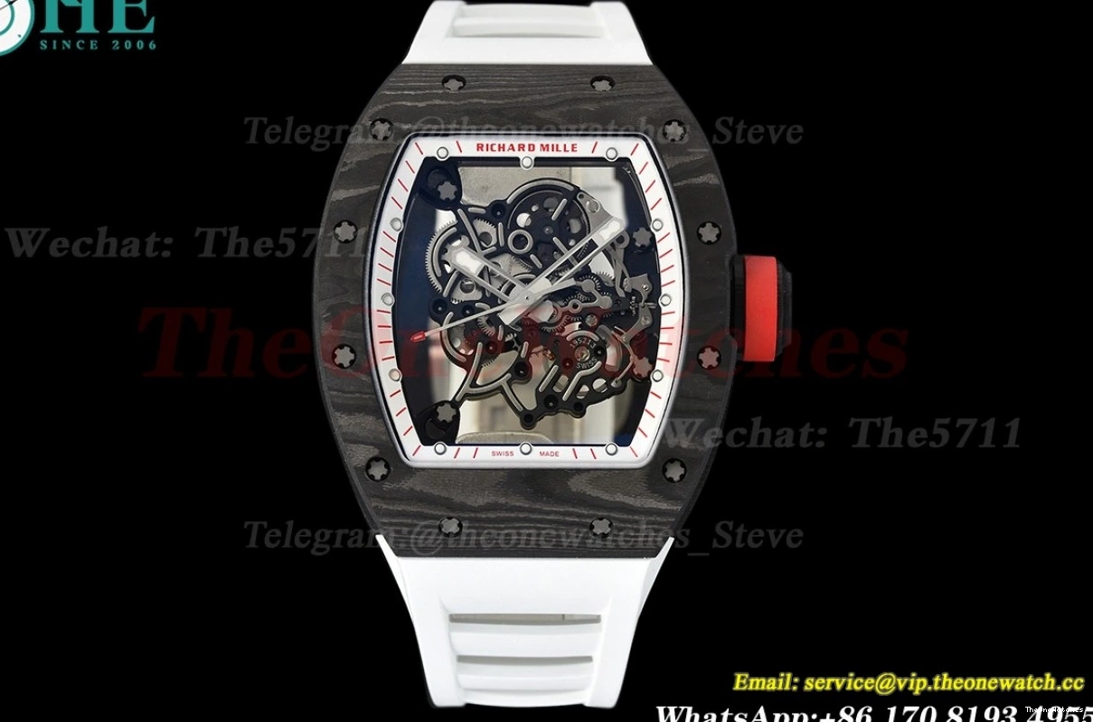 Dial APS Clone RM055 RU Skeleton NTPT Red Crown RMUL2 Super 0524